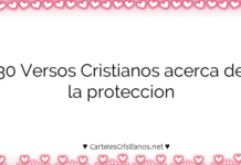 30 Versos Cristianos acerca de la proteccion